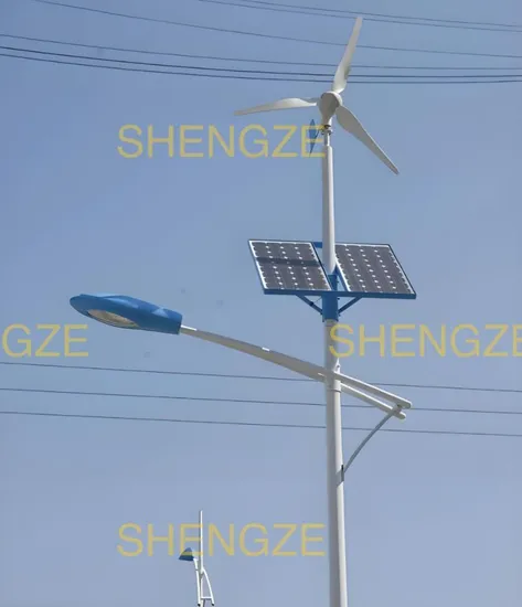 Renewable Energy Lighting with High-Efficiency LED Light and Wind Turbine
