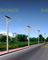 Customizable Solar Street Light with LED and Motion Sensors