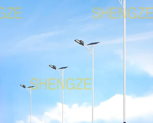 Quality LED Solar Lamp for Gardens with Adjustable Models