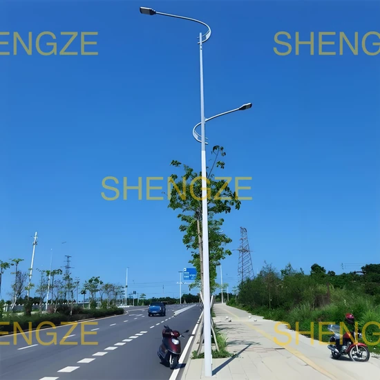 Energy-Efficient LED Street Lamp with Durable Aluminum Housing Design