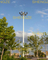 35 Meter Outdoor LED Flood Light with Custom Pole Shape