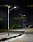 Customizable Solar Street Light with LED and Motion Sensors