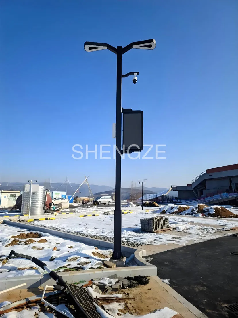 Outdoor IP66 Waterproof 5g Remote Monitoring Smart Pole Light Street Light