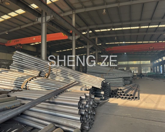Hot DIP Galvanized Square Light Pole for Garden Spaces
