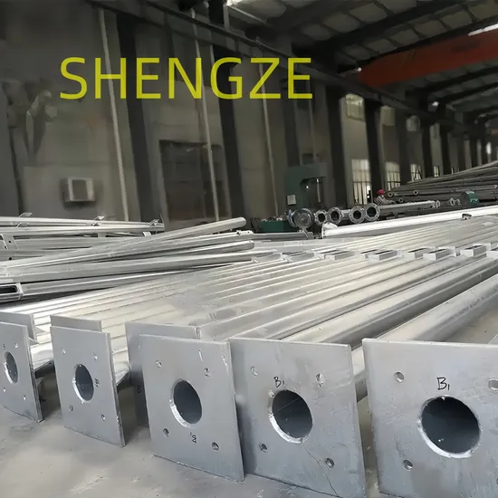 Durable LED Street Light Pole with Advanced Powder Coating